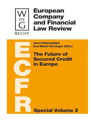 cover image of The Future of Secured Credit in Europe